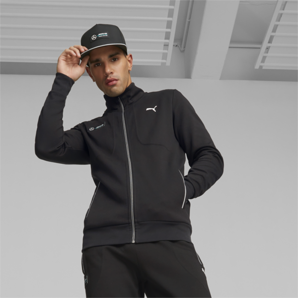 Mercedes-AMG Petronas Motorsport Flat Brim Cap, PUMA Black, large-ZAF