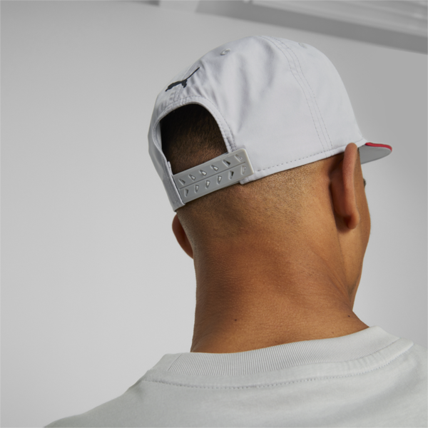 Mercedes-AMG Petronas Motorsport Flat Brim Cap, Mercedes Team Silver, large-ZAF