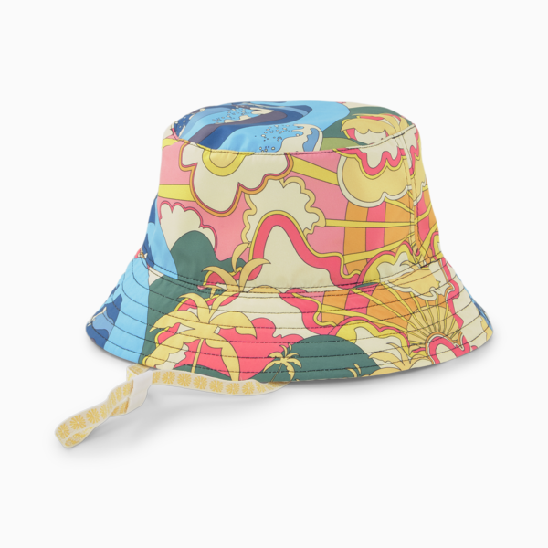 PUMA x PALOMO Reversible Bucket Hat, Pristine-AOP, large-ZAF