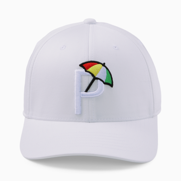 Gorra con visera Arnold Palmer P Golf, White Glow-Ash Gray, large-MEX