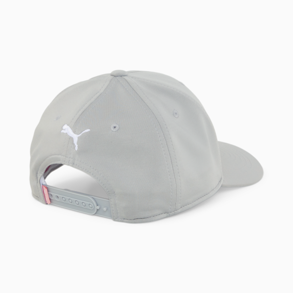 Palmer P Golf Cap, Ash Gray-White Glow, large-ZAF