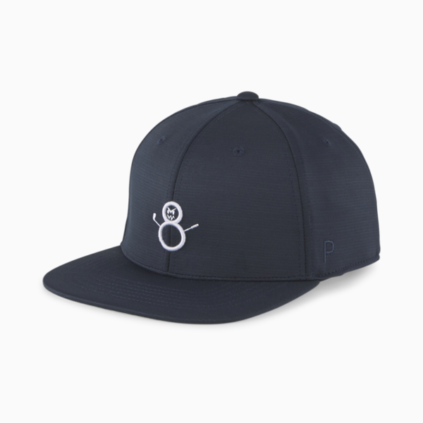 H8 Golf Cap Men, Navy Blazer-White Glow, large-ZAF