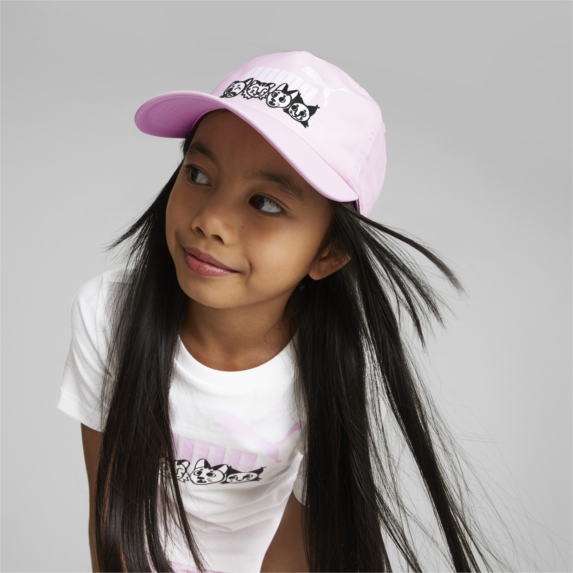 PUMA MATES Cap Youth In Pink, Size Kids
