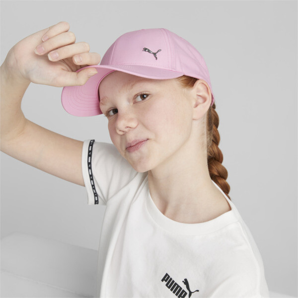 Metal Cat Cap Youth, Pearl Pink, large-ZAF