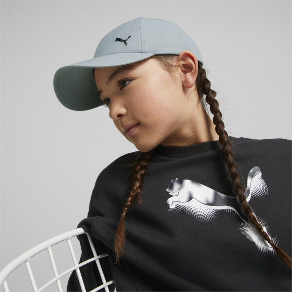 Metal Cat Cap Youth, Platinum Gray, large-ZAF