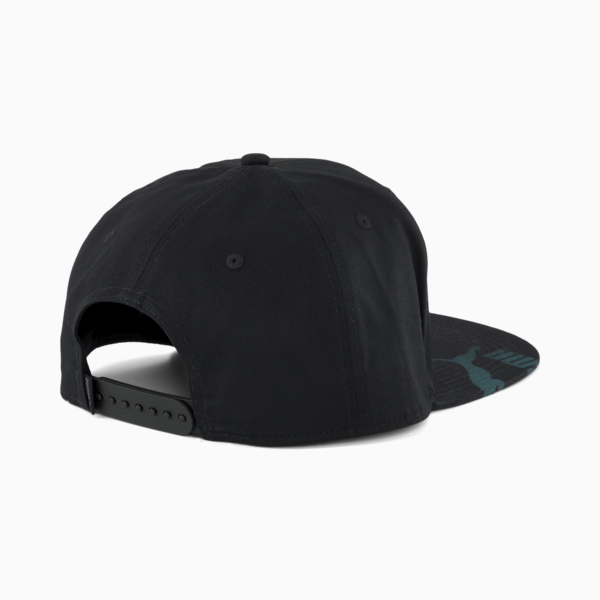 Gen.PUMA Flat Brim Cap, PUMA Black, large-ZAF