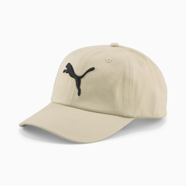 Essentials Cat Logo Cap, Granola, large-ZAF