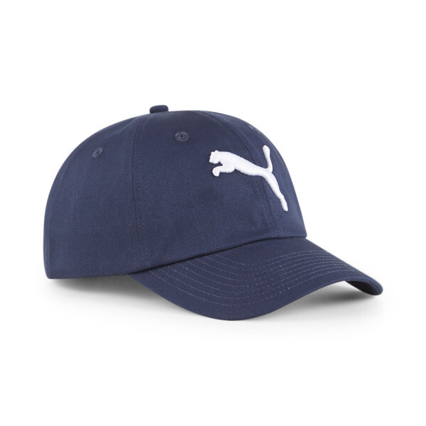 Essentials Cat Logo Cap, Club Navy, large-ZAF