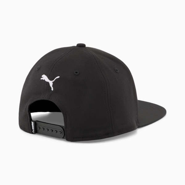 PUMA Flat Brim Cap, PUMA Black-Gray Violet, large-ZAF