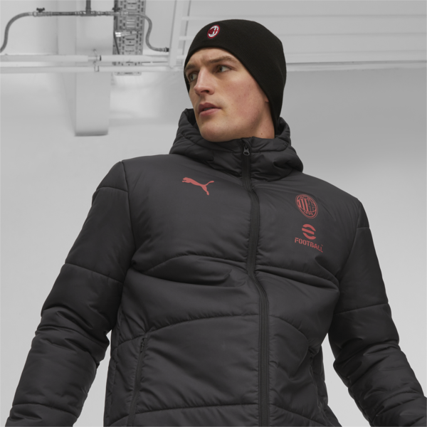 AC Milan Fan Beanie, PUMA Black, large-ZAF