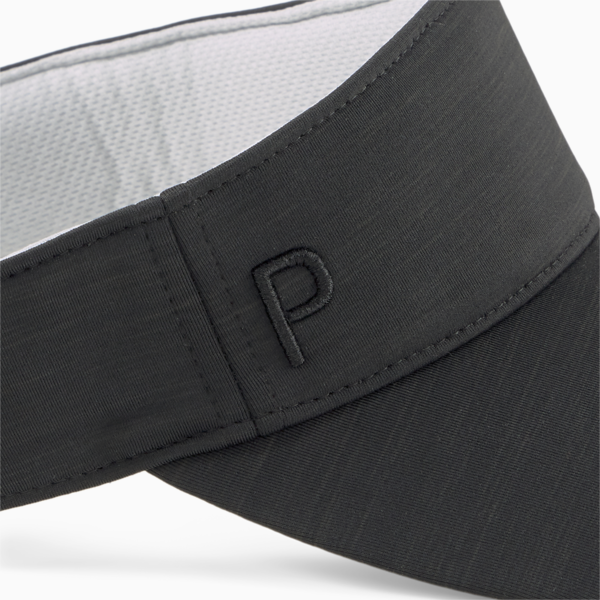 P Golf Visor Women, PUMA Black, large-ZAF