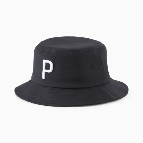 P Bucket Hat Men, PUMA Black, large-ZAF