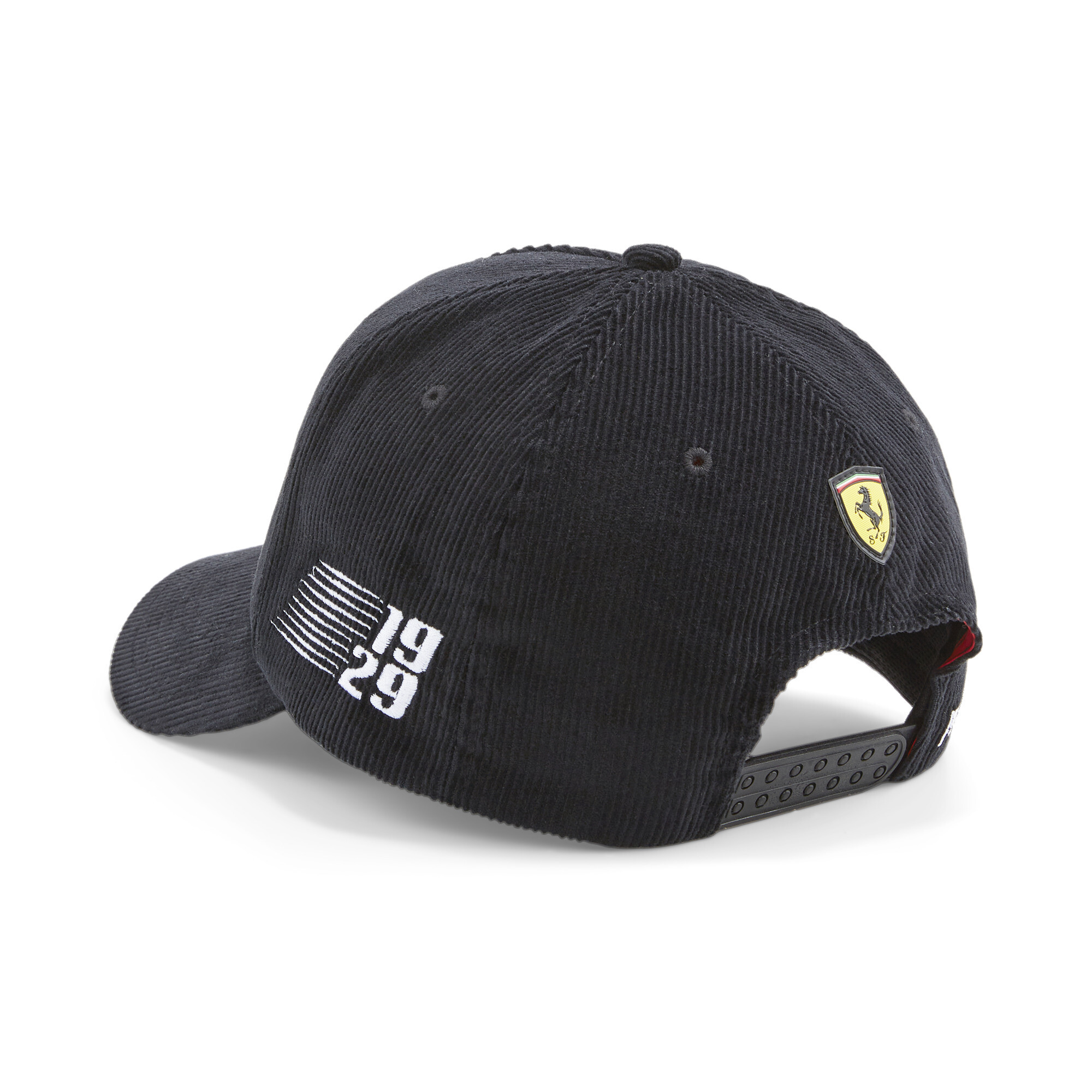 Men's PUMA Scuderia Ferrari Garage Crew Baseball Cap In Black, Size Adult