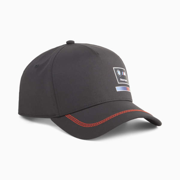 BMW M Motorsport Garage Crew Cap, PUMA Black, large-ZAF