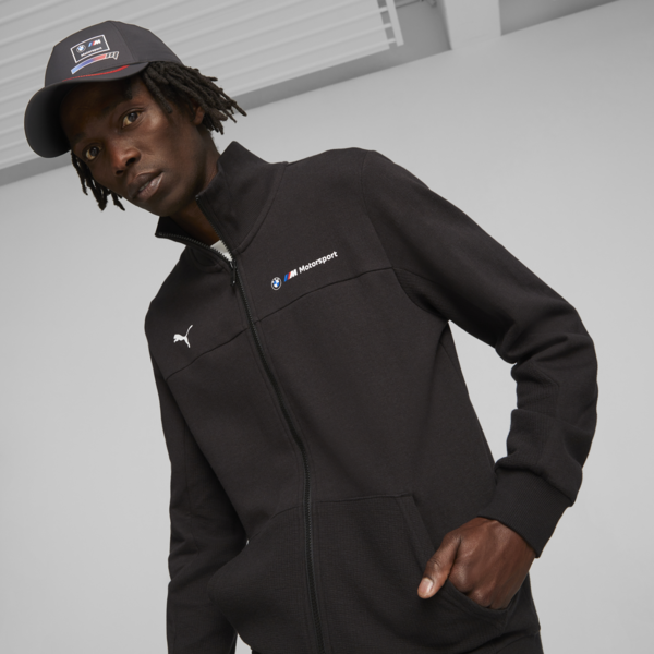 BMW M Motorsport Garage Crew Cap, PUMA Black, large-ZAF