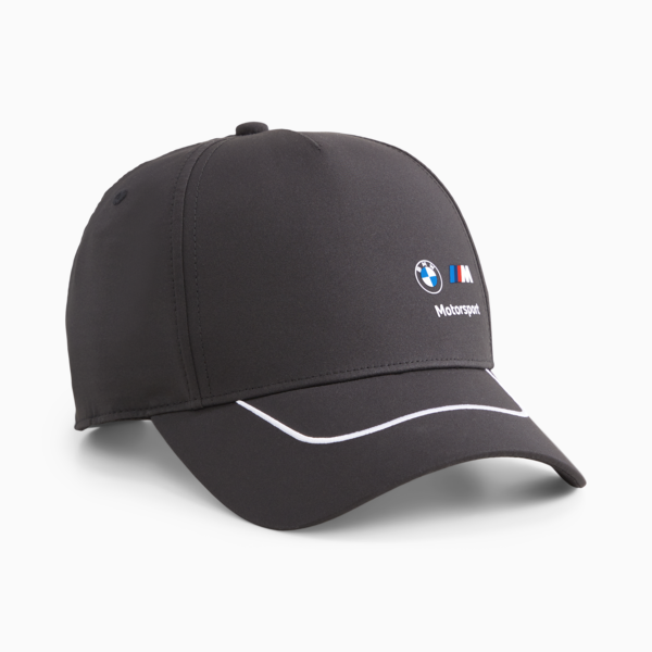 BMW M Motorsport Baseball Cap Youth, PUMA Black, large-ZAF