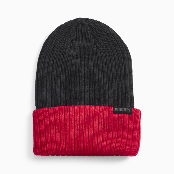PUMA x MIRACULOUS Youth Beanie, PUMA Black-AOP, large-ZAF