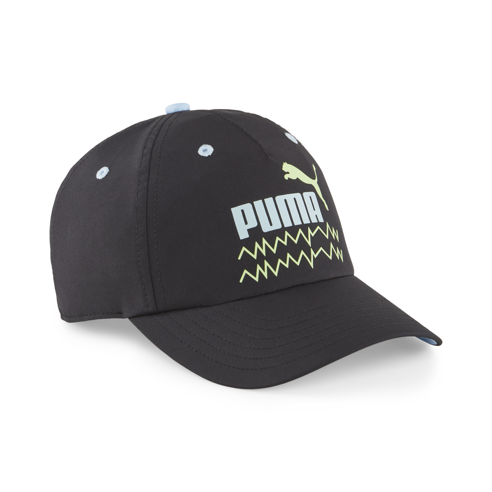 PUMA Mixmatch Pinch Panel Youth Cap In 10 - Black, Size Kids