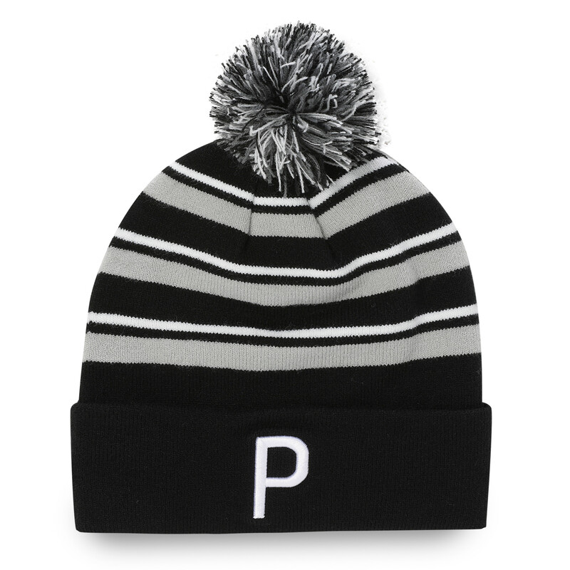 

Men's PUMA WRMLBL Golf Stripe Pom Beanie