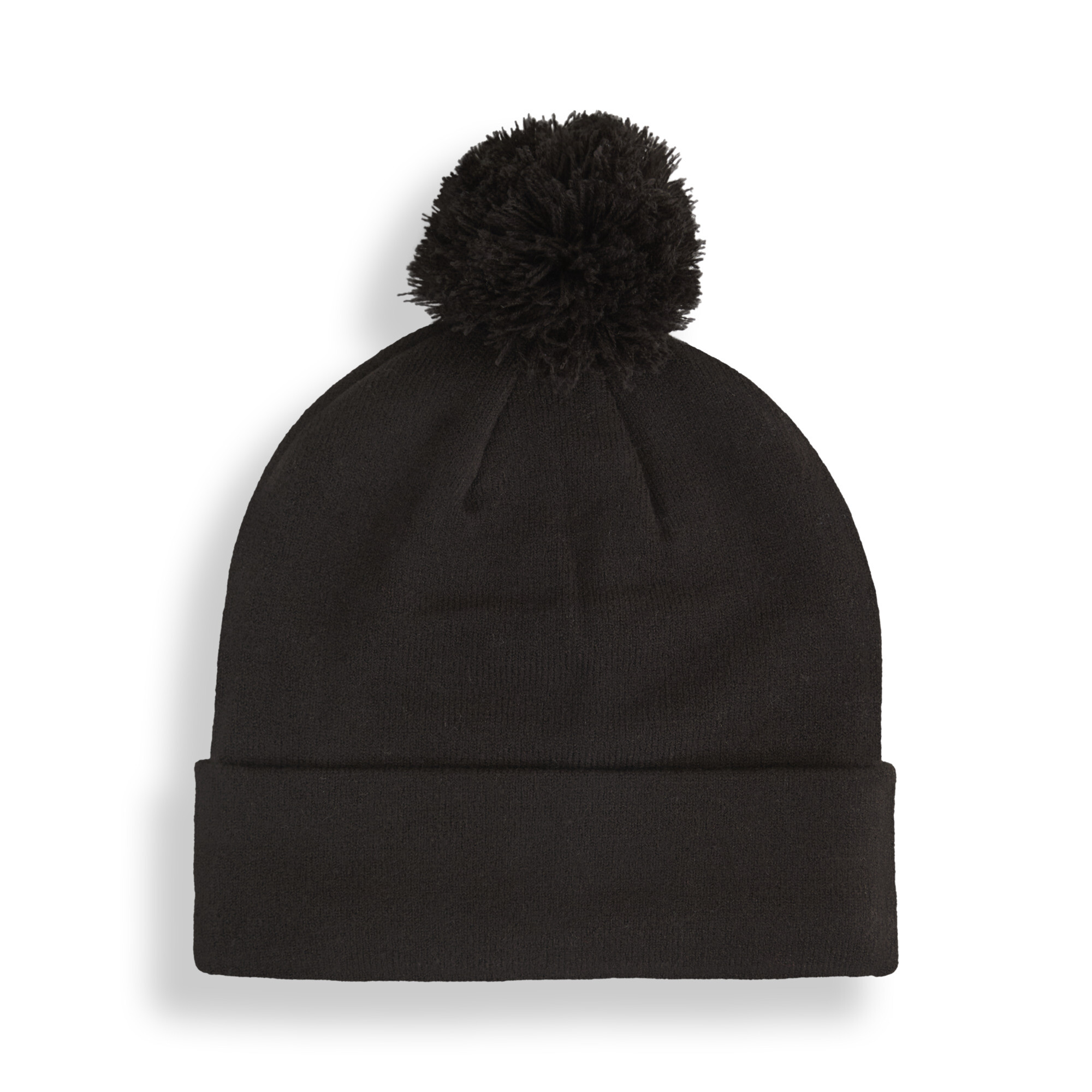 PUMA WRMLBL golfbeanie met afneembare pompon voor Heren, Zwart thumbnail 3