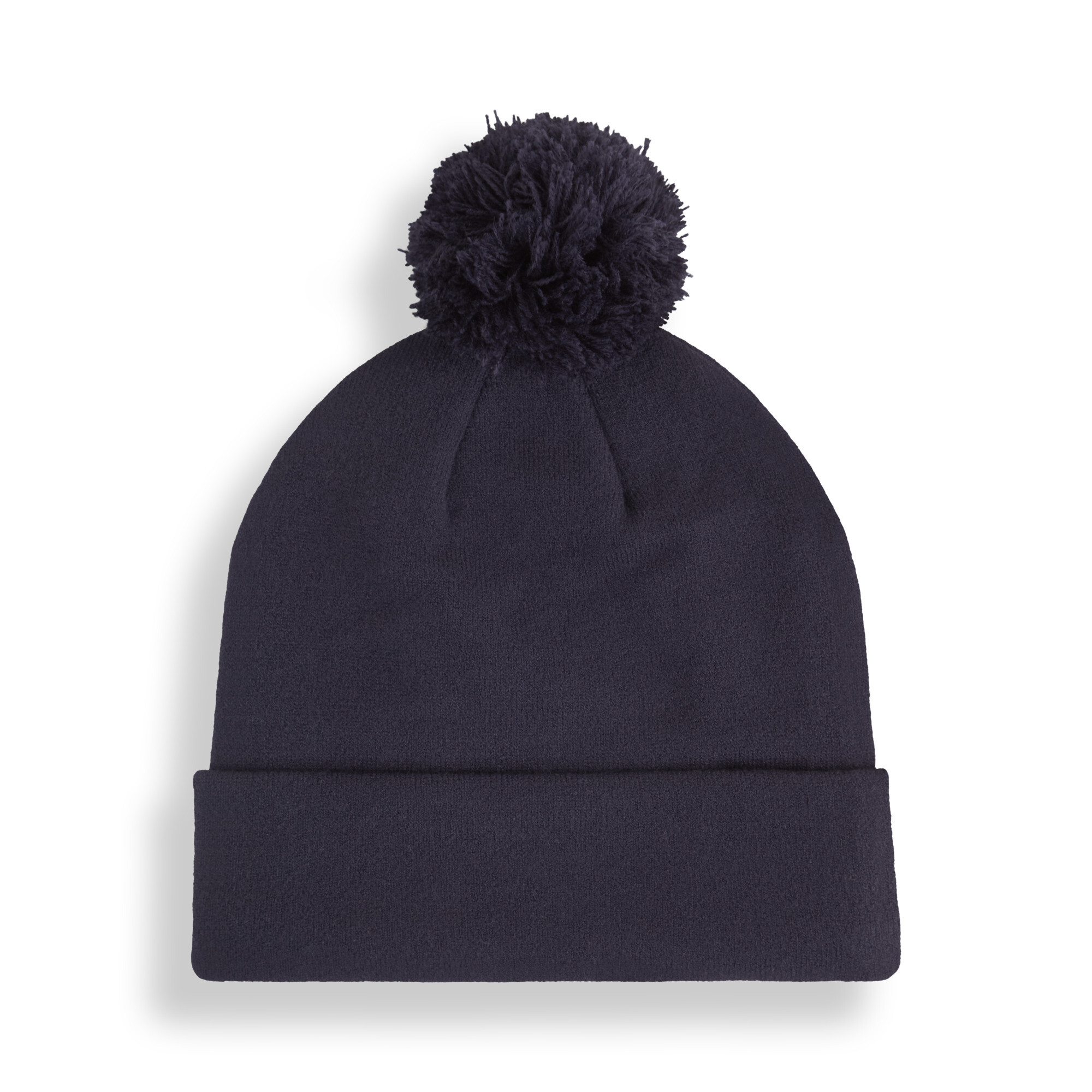 PUMA WRMLBL golfbeanie met afneembare pompon voor Heren, Blauw thumbnail 3