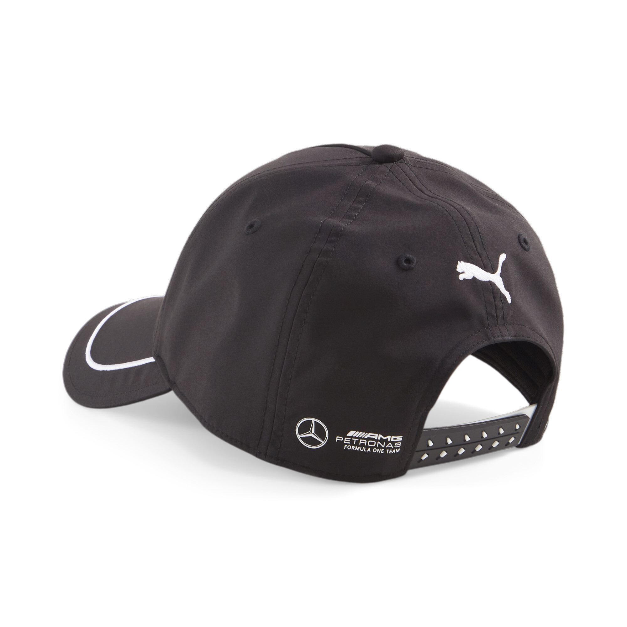 Men's PUMA Mercedes-AMG PETRONAS Garage Crew Cap In Black, Size Adult