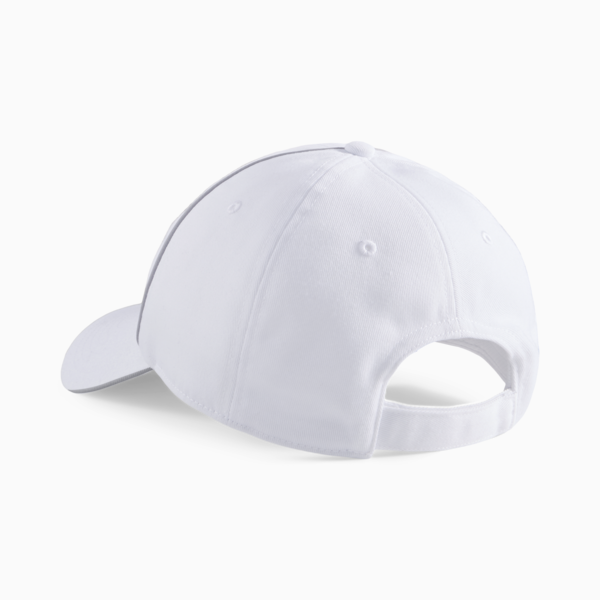 Essentials Cap, PUMA White-Concrete Gray, large-ZAF
