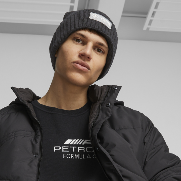 Mercedes-AMG PETRONAS Beanie, PUMA Black, large-ZAF