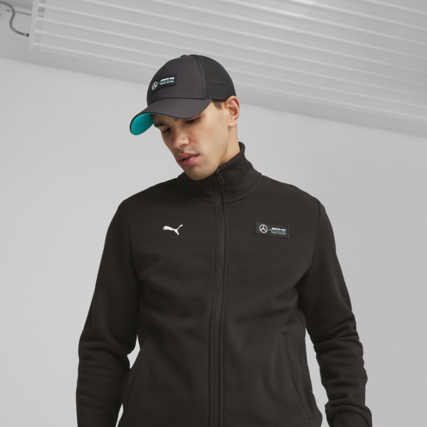 Mercedes-AMG PETRONAS Trucker Cap, PUMA Black, large-ZAF