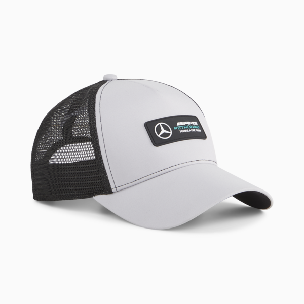 Mercedes-AMG PETRONAS Trucker Cap, Mercedes Team Silver, large-ZAF