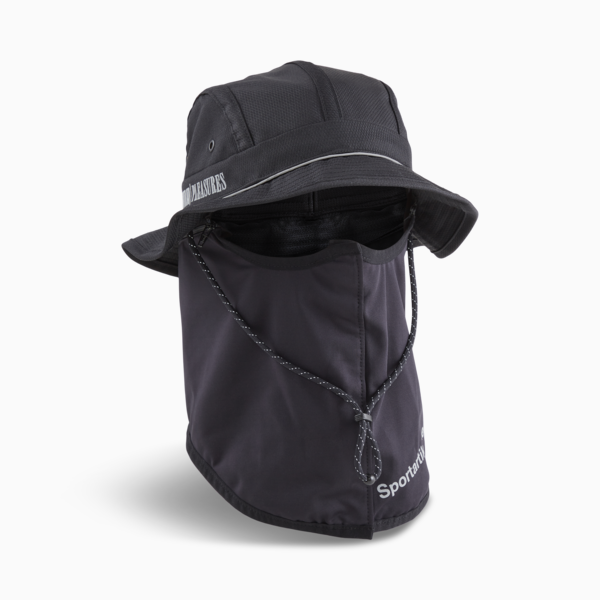 PUMA x PLEASURES Bucket Hat, PUMA Black, large-ZAF