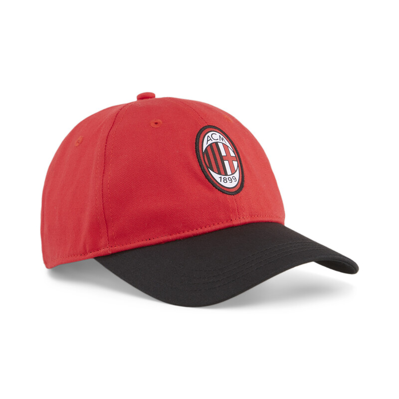 

PUMA A.C. Milan Unisex Football Cap, Black/red