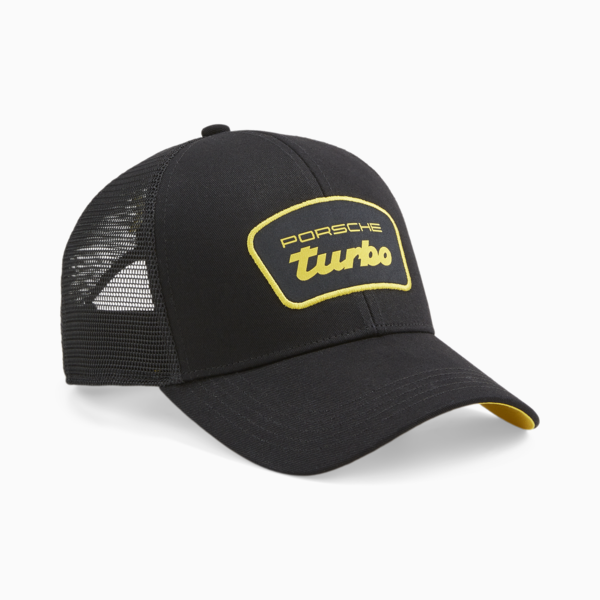 Porsche Legacy Trucker Cap, PUMA Black, large-ZAF