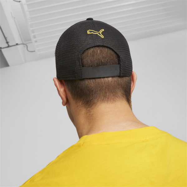 Porsche Legacy Trucker Cap, PUMA Black, large-ZAF