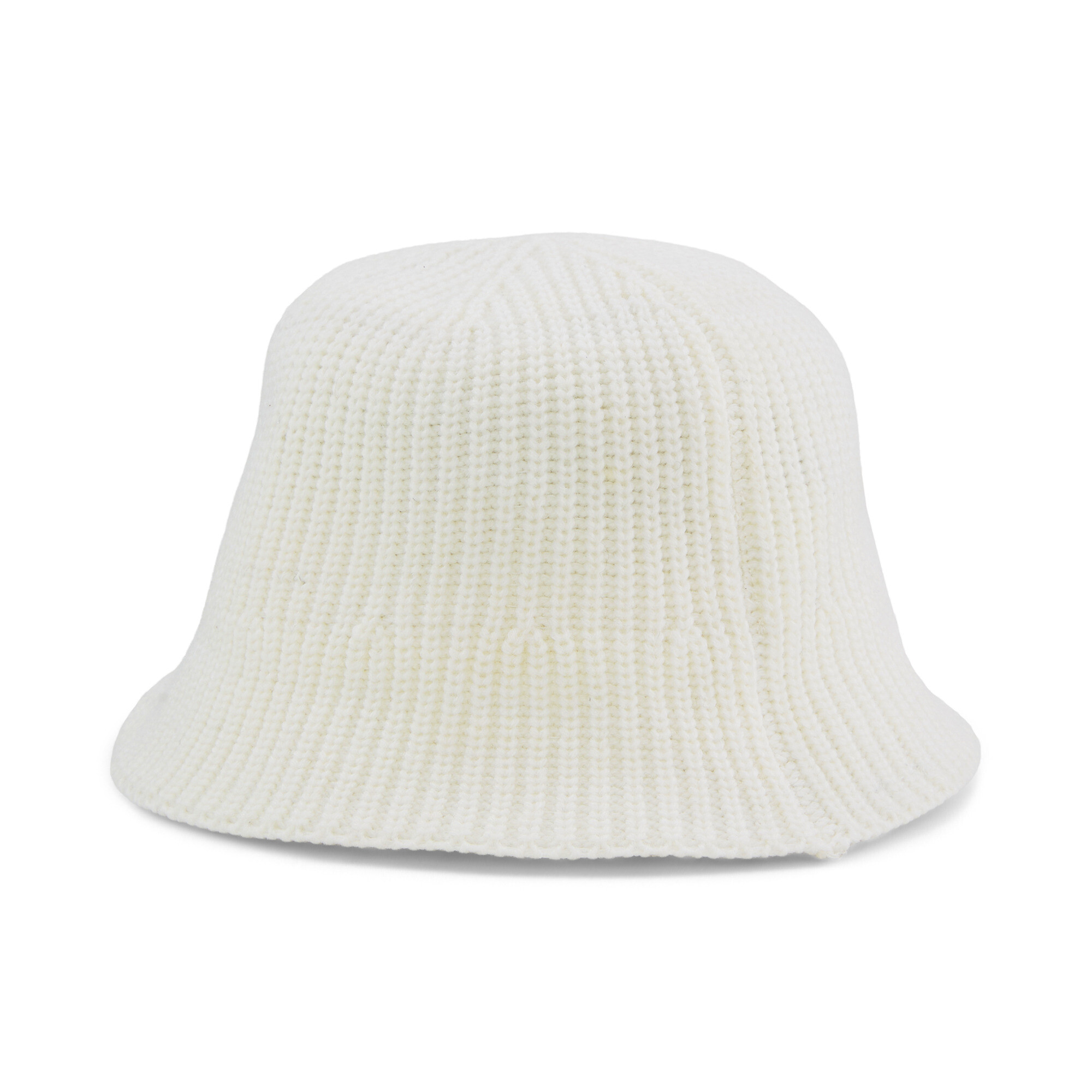 Men's PUMA PRIME Knitted Bucket Hat In White, Size Large, Nylon