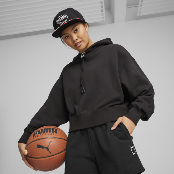 Pro Basketball Cap, PUMA Black-AOP, large-ZAF