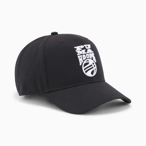 Gorra de baloncesto Pro, PUMA Black-white, large-ARG