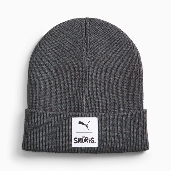 PUMA x THE SMURFS Beanie, Dark Coal, large-ZAF