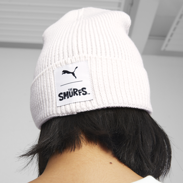 PUMA x THE SMURFS Beanie, Warm White, large-ZAF