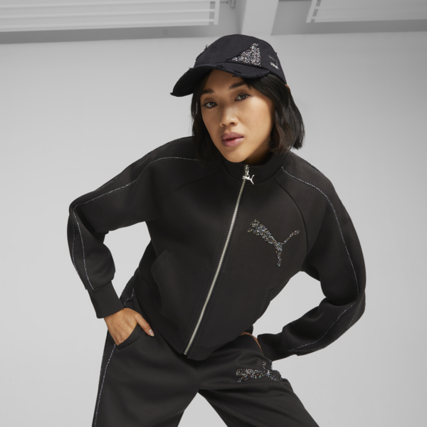 PUMA Swarovski Crystals Women's Cap, PUMA Black, large-ZAF