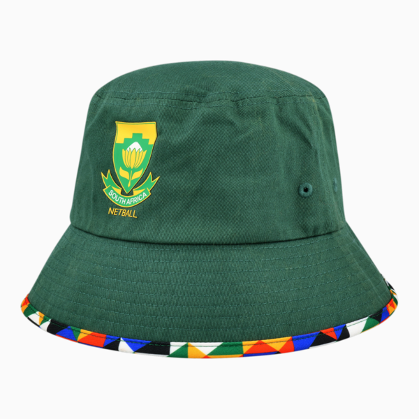 Proteas Bucket Hat, Trekking Green-Yellow, large-ZAF