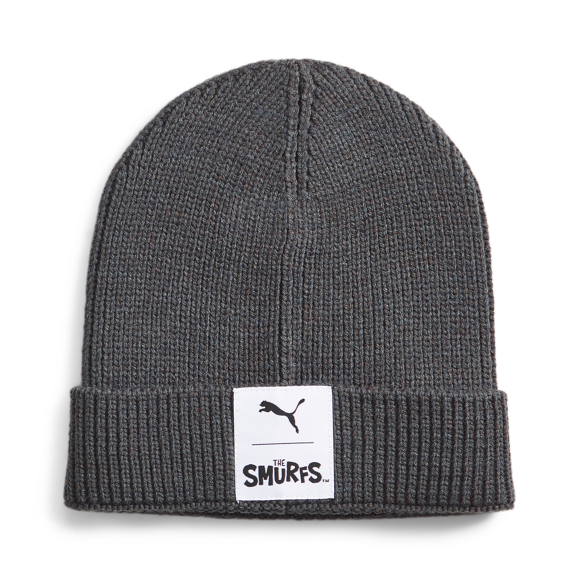 PUMA X THE SMURFS Beanie In 30 - Gray, Size Youth