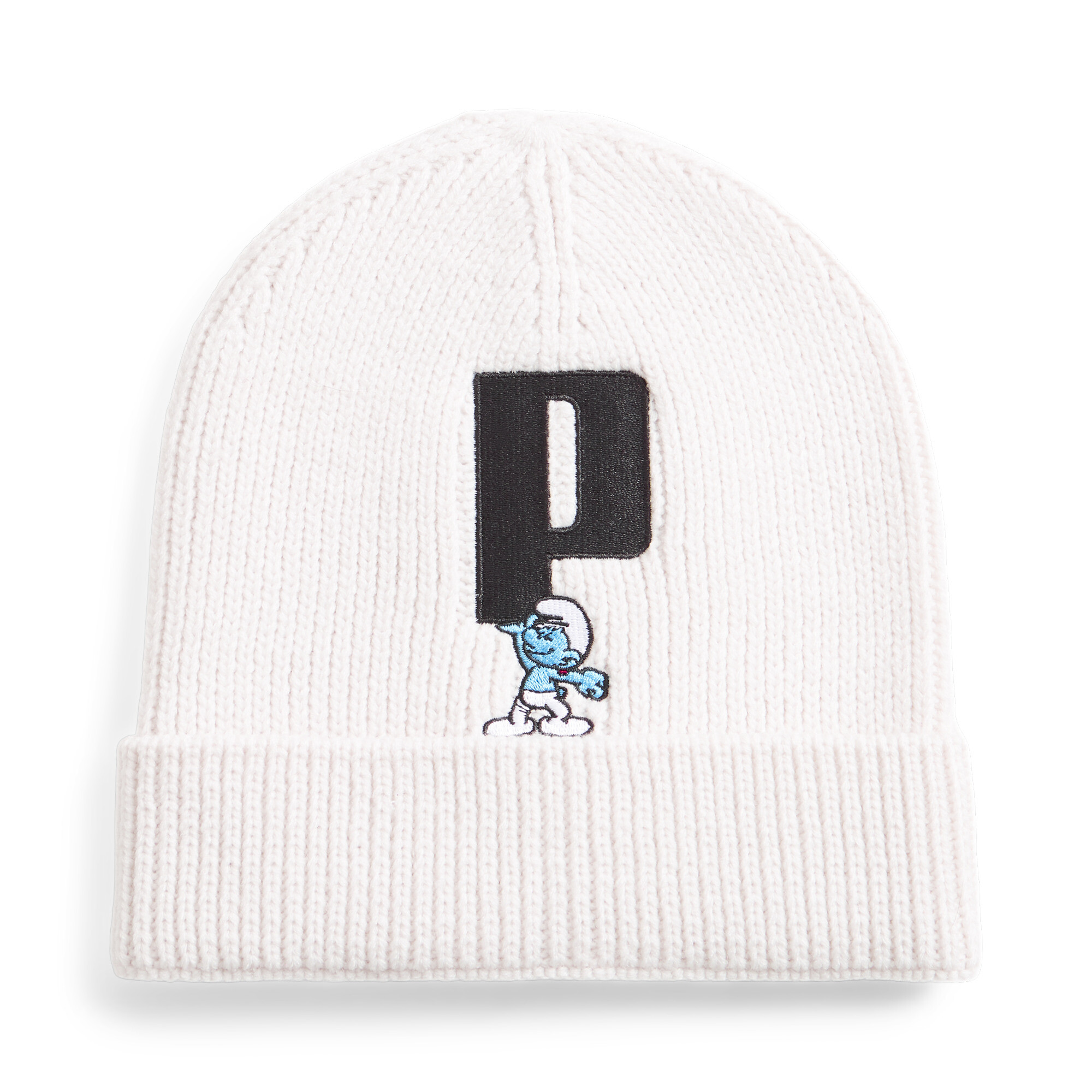 Puma X THE SMURFS Youth Beanie Hat, White, Accessories