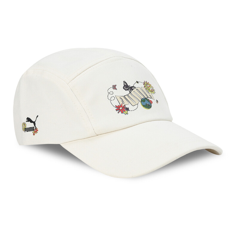 PUMA X1DER 5-Panel Graphic Unisex Cap, Pristine