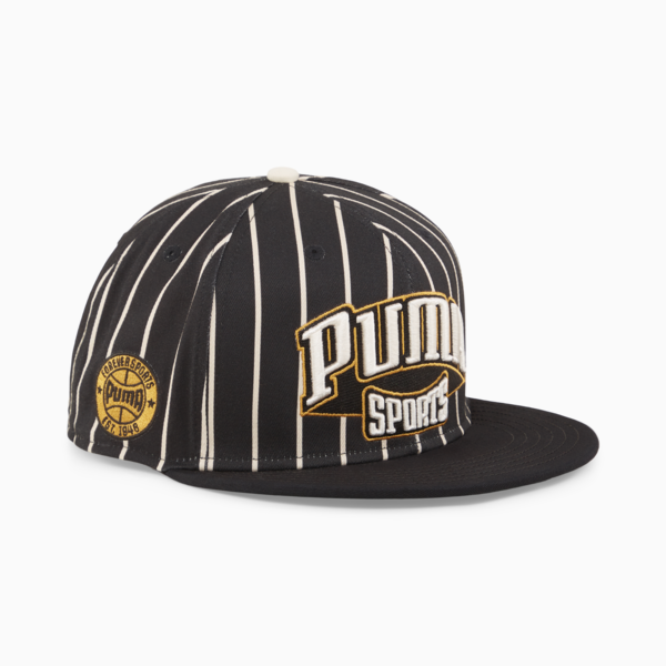Hometown Heroes Flat Brim Cap, PUMA Black-Archive Green, large-ZAF