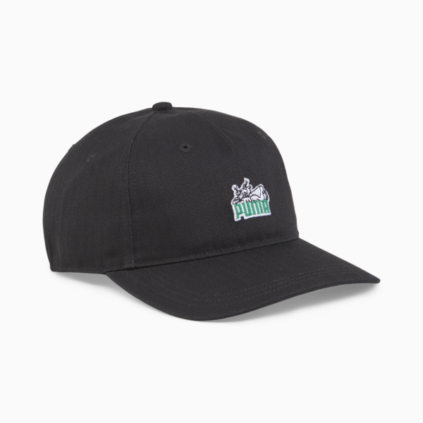 Skate Relaxed Low Curve Cap, PUMA Black, large-ZAF