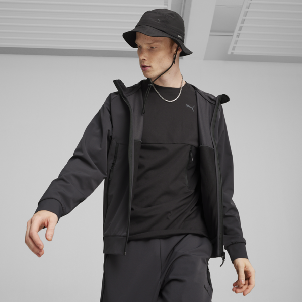 PUMA FWD Bucket Hat, PUMA Black, large-ZAF