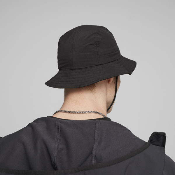 PUMA FWD Bucket Hat, PUMA Black, large-ZAF