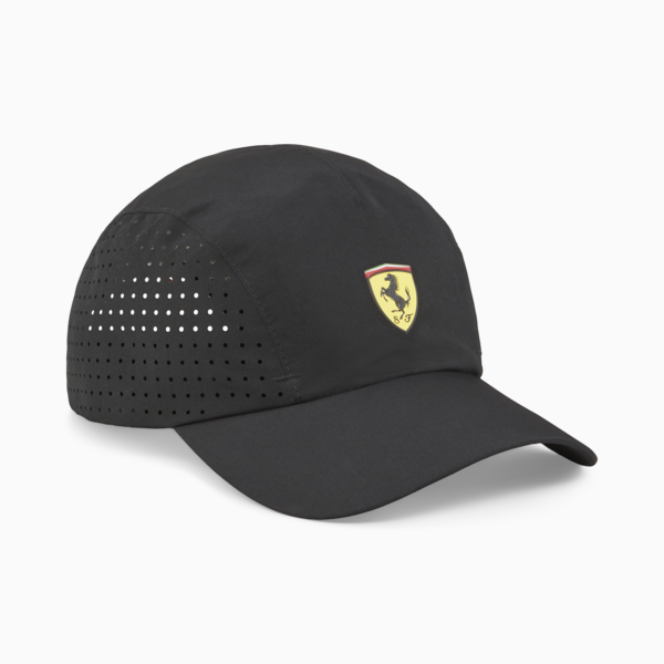 Scuderia Ferrari Race Statement Motorsport Baseball Cap, PUMA Black, large-ZAF