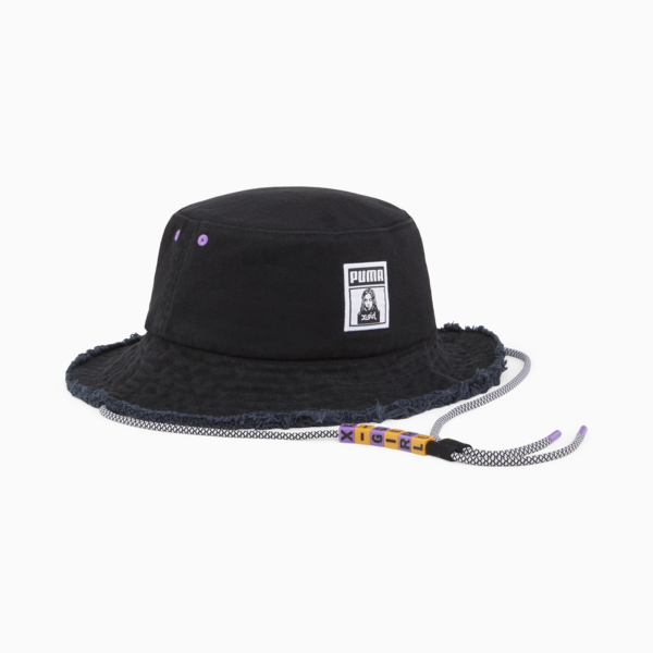 PUMA x X-GIRL Bucket Hat, PUMA Black, large-ZAF